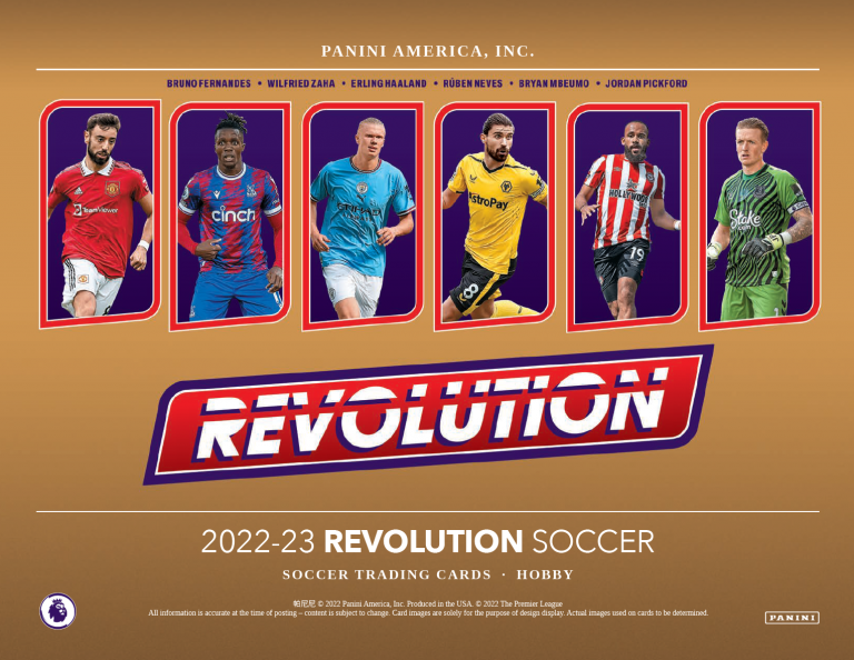 รายละเอียดการ์ดสะสมฟุตบอลชุด Panini 2022-23 Revolution Soccer